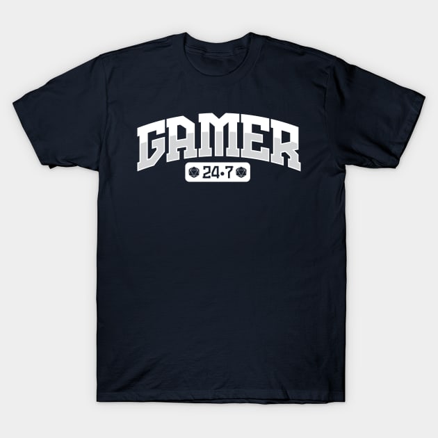 Gamer 24•7 T-Shirt by DavidByronHicks